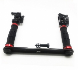 large dual hand stabilizer camera underwater balidiveshop 2